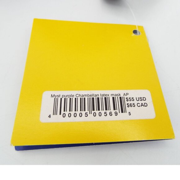 Cirque Du Soleil Myst Purple Chambellan Latex Mask NWT - Picture 8 of 11